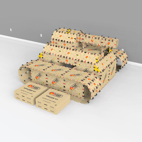 Model Fort Kit Make-A-Fort® | Build incredible indoor forts, mazes, tunnels, and more ...