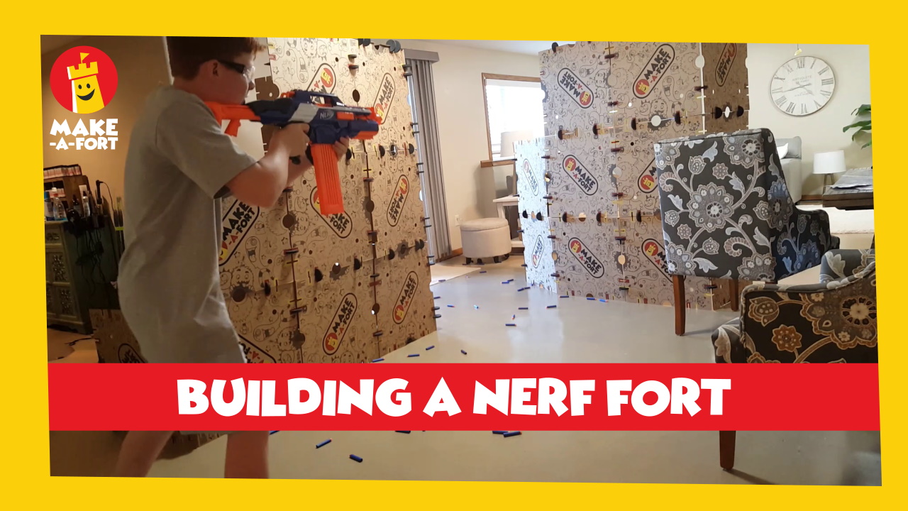Building a nerf fort