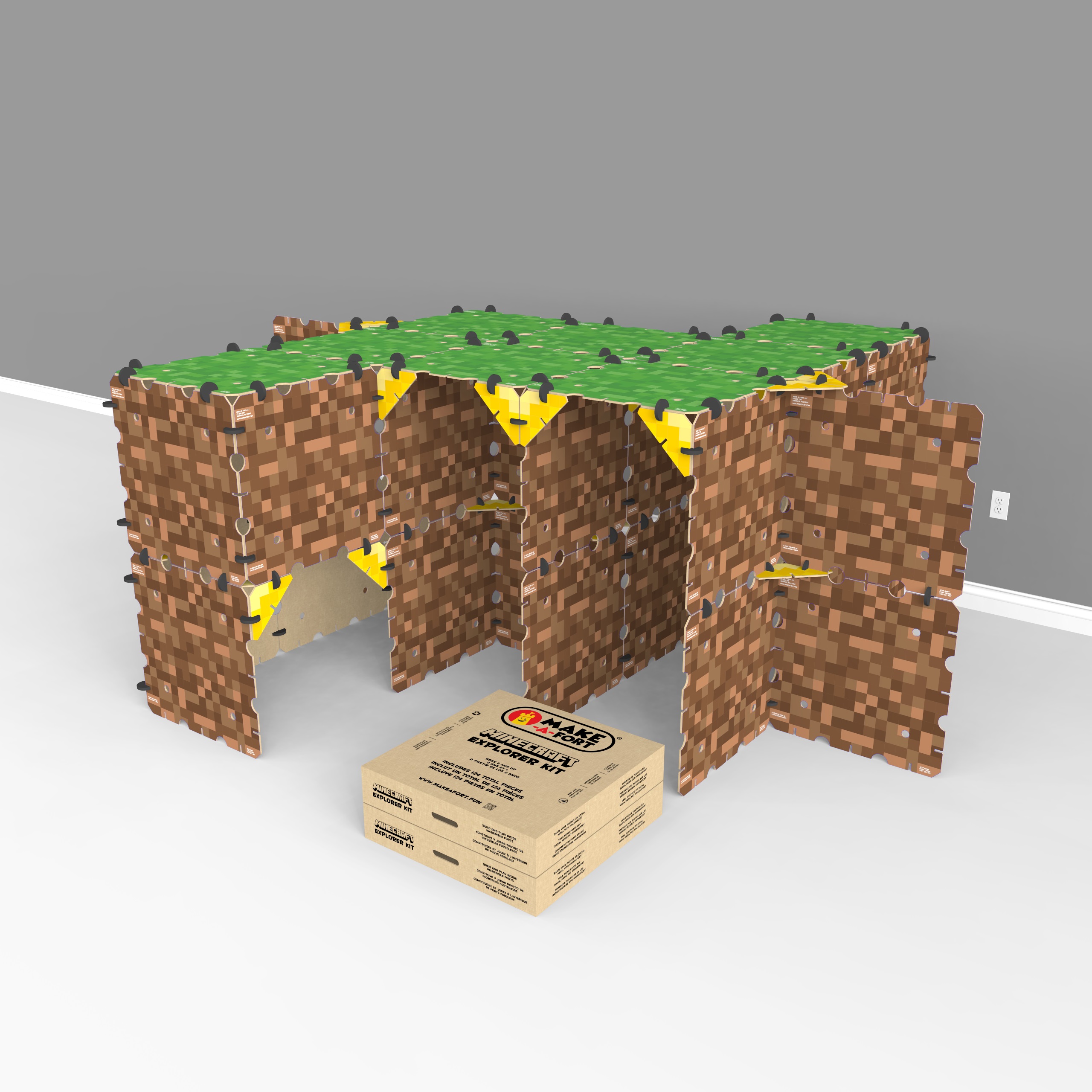 Minecraft Dirt House X2 | Make-A-Fort