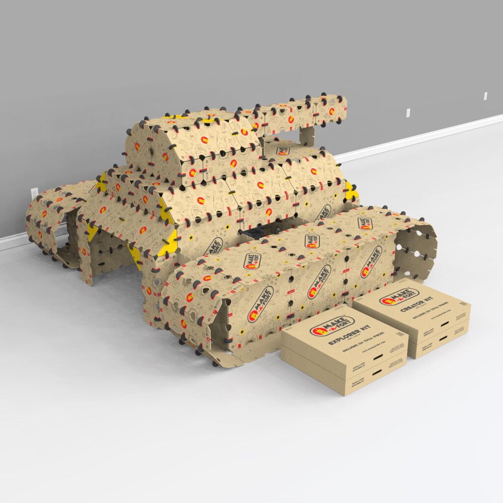 Build a Cardboard Tank MakeAFort